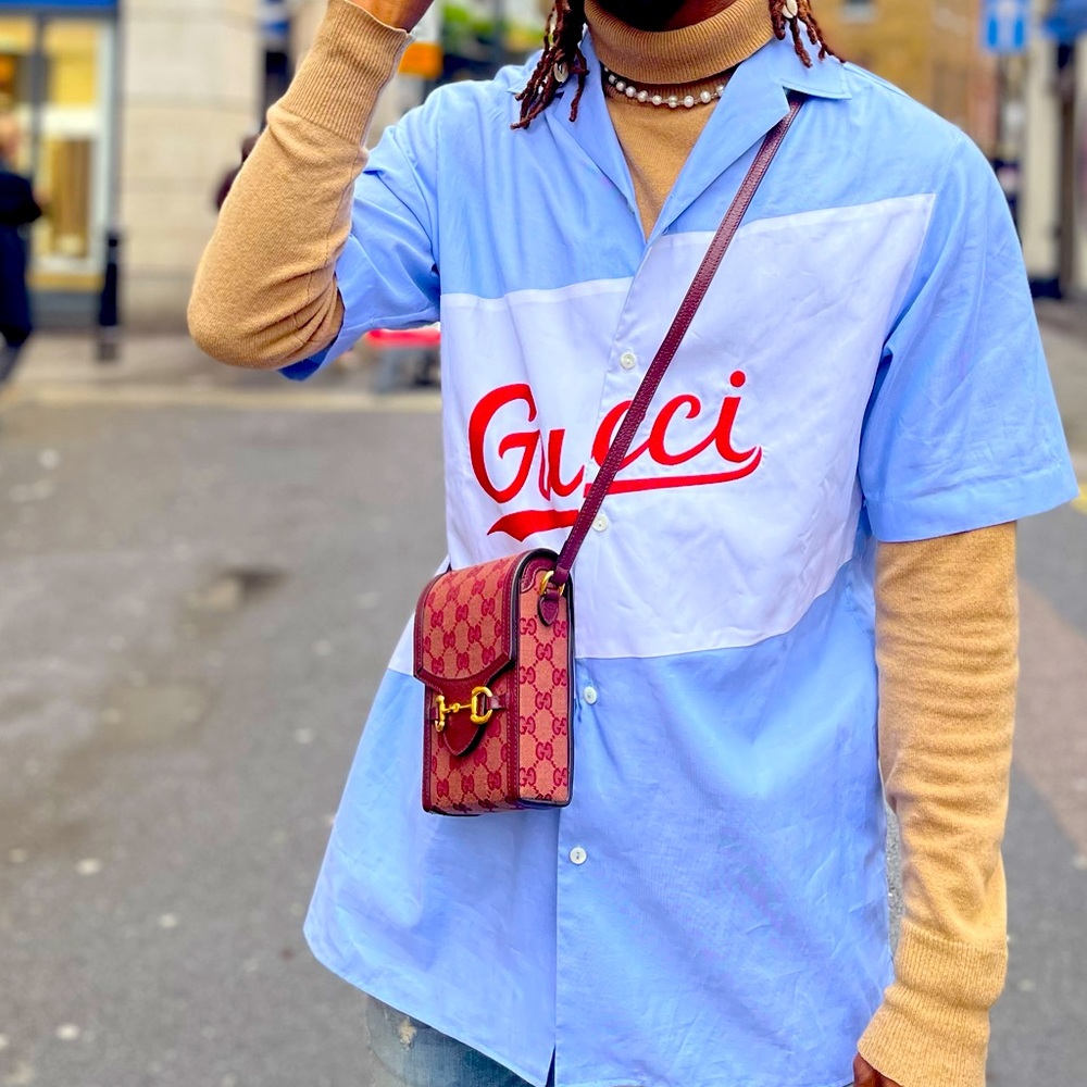 Gucci bowling shirt